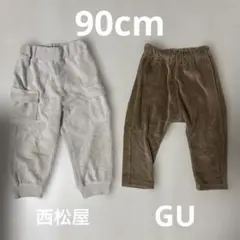 コーデュロイパンツ 2点セット GUのサムネイル