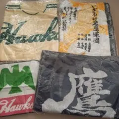 【最大30%割】福岡ソフトバンクホークス フェイスタオル 他、計4点セット