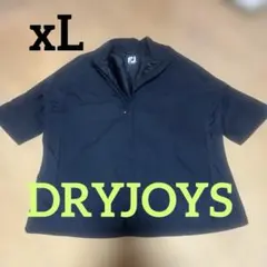 FootJoy DRYJOYS 半袖ブルゾン ブラック XL