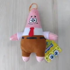 新品　スポンジボブ　パトリック　マスコットキーホルダー　ぬいぐるみ