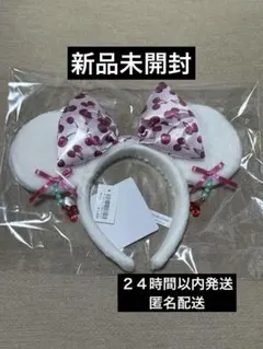 ディズニーリゾート★カチューシャ　フリー　ミニー★チェリーシリーズ★さくらんぼ②