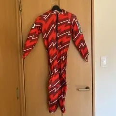 子ども用スキーウェア レッド　150 新品　ワンピース　ワンピ　スキー