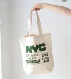 【新品】NYC×GOOD ROCK SPEED NYC トートバッグ　ナチュラルのサムネイル