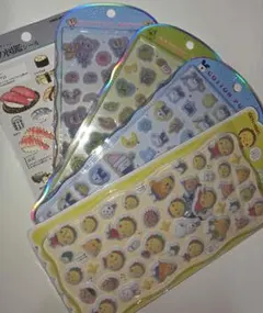 大人の図鑑シール♡コジコジ・たまごっち・エンジェルブルーコットンパフィーシールのサムネイル