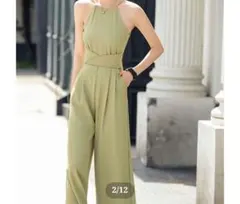 Dorry　ホルターネックワイドパンツセットアップ