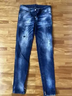 DSQUARED2 ダメージ加工スキニージーンズ