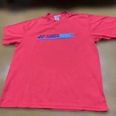 廃番 YONEX レッド シャツ Lサイズ