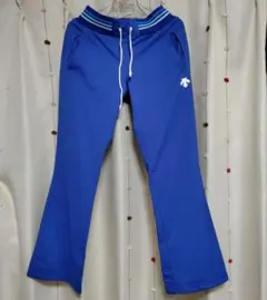 DESCENTE　Move Sport フレアジャージパンツ Mサイズ 青