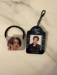 enhypen ヒスン　ヘアゴム　キーホルダー　ポップアップ　アクリルキー
