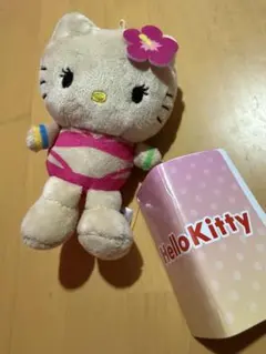 日焼けハローキティ ぬいぐるみ 約15cm タグ付き