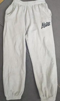 【最安値】 MOBB モブ スウェットパンツ グレー Lサイズ