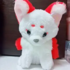 ナムコ限定 きせわた ちょコンと九尾さま きつね ぬいぐるみ