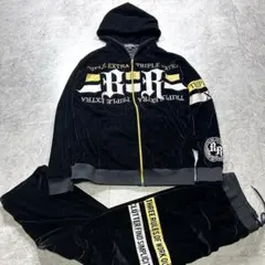 00s【archive】ベロアパーカー/セットアップ/Y2K/お兄系/ギャル男◎
