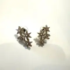 シャネル CHANEL ココマーク スター ラインストーン ピアスのサムネイル