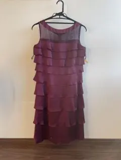 【交渉歓迎】サテン　パーティドレス