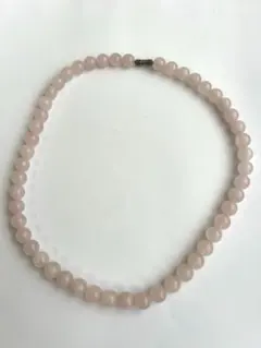 水晶　ローズクォーツ ネックレス ピンク　天然石
