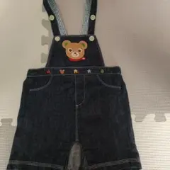 ミキハウス　プッチーくん　オーバーオール