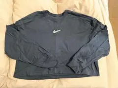 Nike ブラック クロップド ロンT Lサイズ