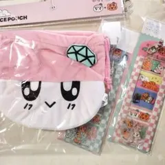 SEVENTEEN セブチ ボンボンイ ポーチ、４カットフォトフレーム✕２