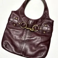 COACH トートバッグ ゴールド金具 マルチカラー ホーボー ワンショルダー