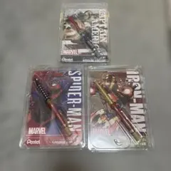MARVEL シャープペンシル 3点セット 什器とサンプル付き - メルカリ