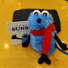 【即日発送】パペットスンスン　ぬいぐるみマスコット　winter ver.　赤色