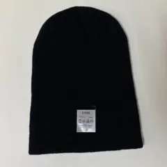 ニット帽 黒