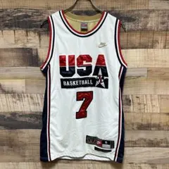 悟*空様 NIKE USAバスケットボール　ゲームシャツ　ドリームチーム　ラリー