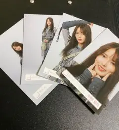 IWTC 櫻坂46 生写真　4種コンプ　ジャケット　本質的なこと　中嶋優月　①