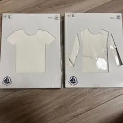 PETIT BATEAU 半袖と長袖Tシャツ Sサイズ