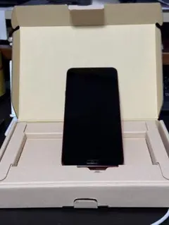 らくらくスマートフォン Lite MR01 赤のサムネイル