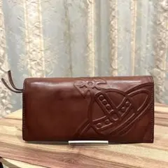 ✨希少✨ヴィヴィアンウエストウッド 長財布 二つ折り レザー ビッグロゴ オーブのサムネイル