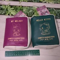 サンリオ マイメロディ ポーチ ブック風ポーチ ハローキティ ポーチ２個セット