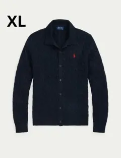Polo Ralph Laurenケーブルニット コットン カーディガン