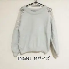 INGNI ニット セーター シースルーレース