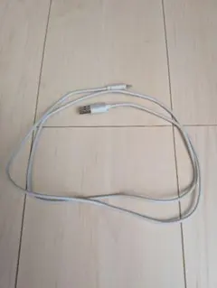 充電ケーブル ホワイト