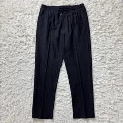 未使用級　タリアトーレ　イージパンツ　スラックス　ストレッチ　ストライプ