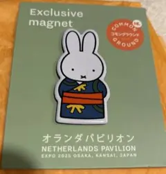 【最安値】万博 オランダ館限定 ミッフィー マグネット