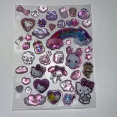 おすそ分けシール ピンク系