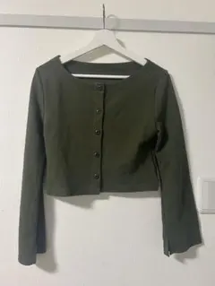 チャオパニック　トップス　カーキ