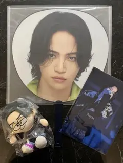 【菊池風磨】timelesz FAM うちわ ぬい ファイル 3点セットB