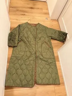 オリーブグリーン キルティングジャケット