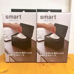 山崎実業(Yamazaki) マスクケース ブラック