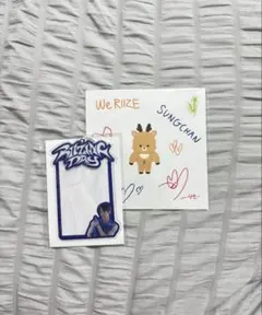 RIIZE ウォンビン　ソンチャン　非売品ステッカー RIIZE ウォンビン ソンチャン 非売品ステッカー RIIZE