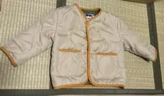 キッズ90cm　ヒョウタンキルトジャケット　マーキーズ　MARKEY’Sのサムネイル