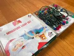 【昭和レトロ・希少】コロナ産業製 クリスマス イルミネーションライト 40球