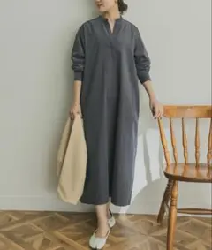 URBAN RESEARCH コーデュロイスキッパーワンピース