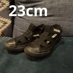 Converse All Star サンダル ブラックのサムネイル