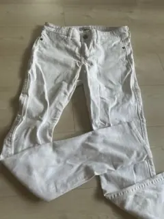 Abercrombie & Fitch ホワイトスキニーデニム レディース　0Sのサムネイル