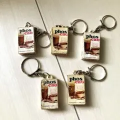 ヴィンテージ フレンチキーホルダー phos cao 5点セット 801